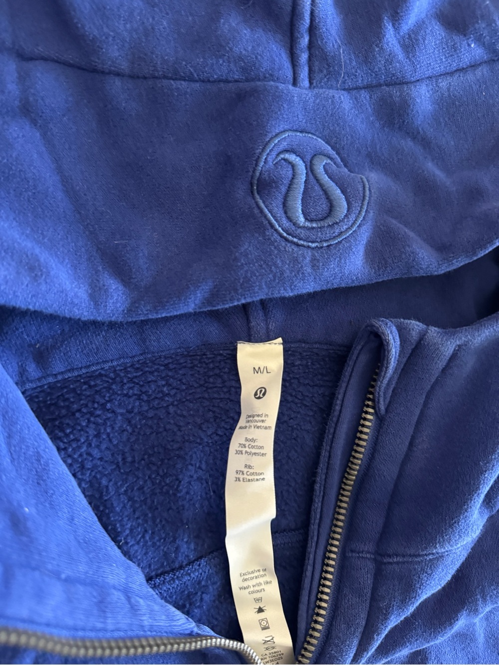 Lululemon Scuba Full Zip Hoodie - Picture 2 of 2